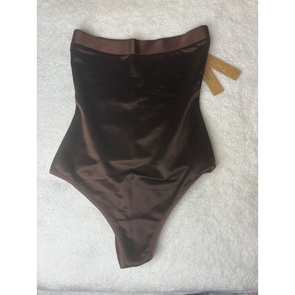 Skims Barely There Shapewear High Waist Thong Cocoa Brown SH-HWT-0532 XXS NWT